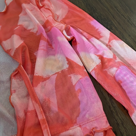 Mesh long sleeve top - Picture 2 of 2